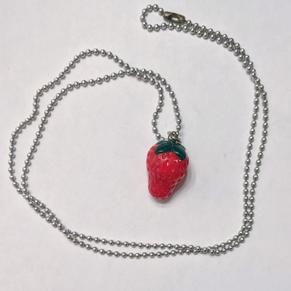 Strawberry necklace